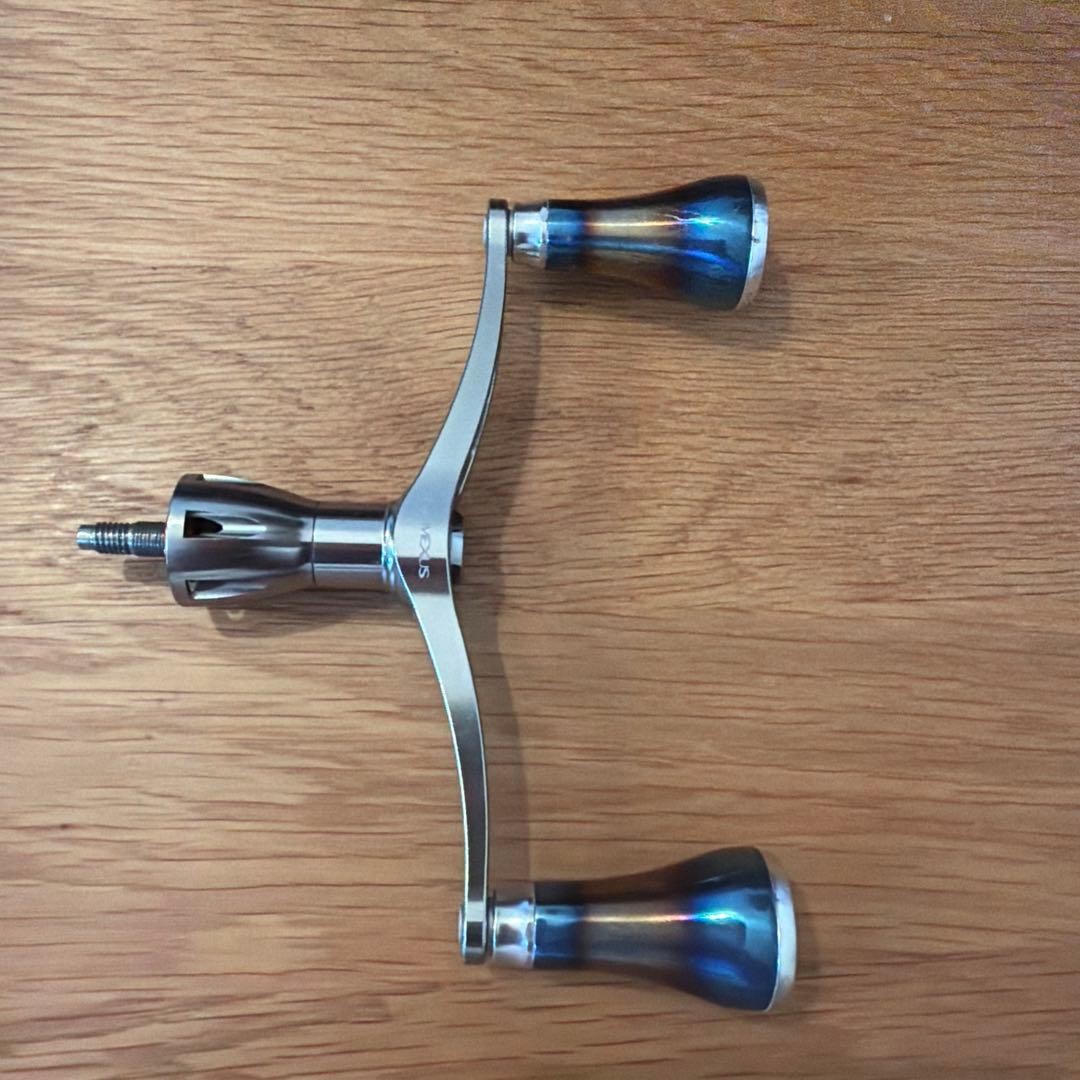 Shimano Gomexus Double Handle Titanium Knob for 22 Stella Used Used