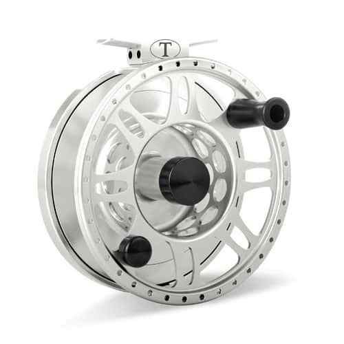 NEW TIBOR RIPTIDE FROST SILVER #9-11 FLY FISHING REEL – IN STOCK!