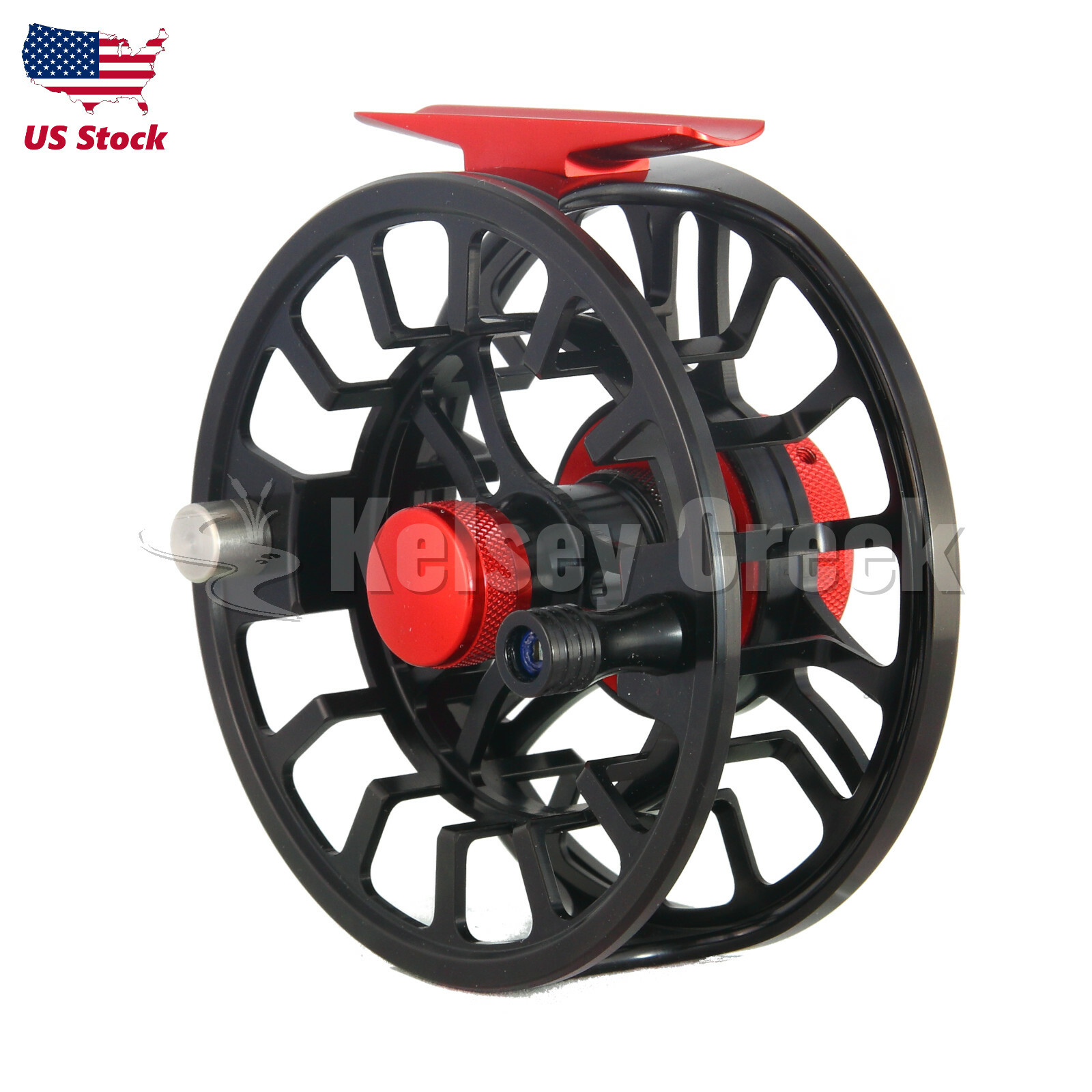 Maxcatch NVC Fly Reel, 5/6/7/8wt, Wide Arbor Large Capacity CNC-Machined