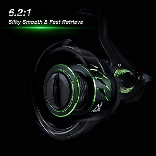 Piscifun Viper X Spinning Reel, Ultralight 6.2:1 High Speed Spinning 2000 Series