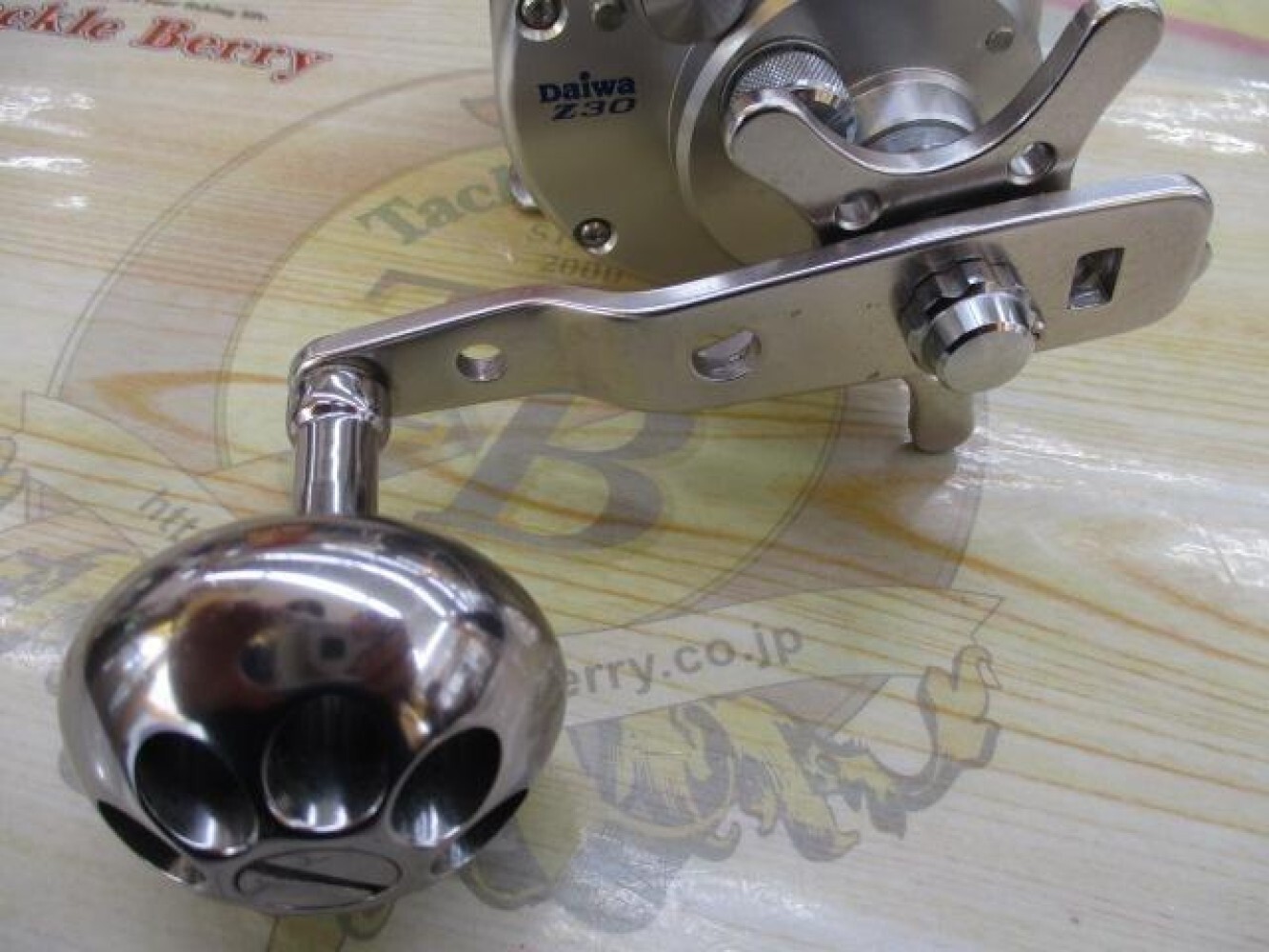 DAIWA Reel Saltiga Z30 Baitcast Saltwater Fishing RH Used Quick Handle