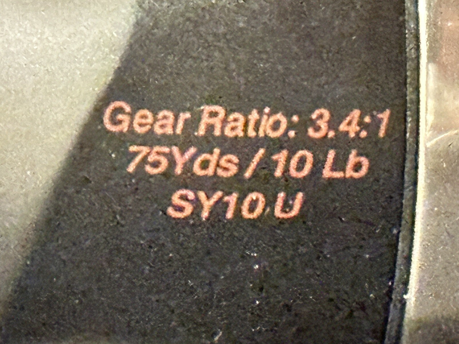 Shakespeare Spincasting Fishing Reel SY10 U Gear Ratio:3.4:1 75yds./10lb. New