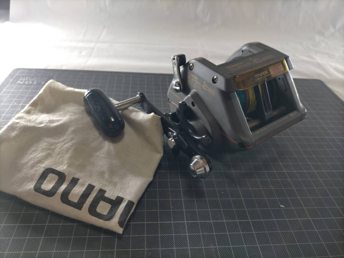 Japan SHIMANO Titanos Fune ES 4000 Right Wood Knob JP Baitcast Reel