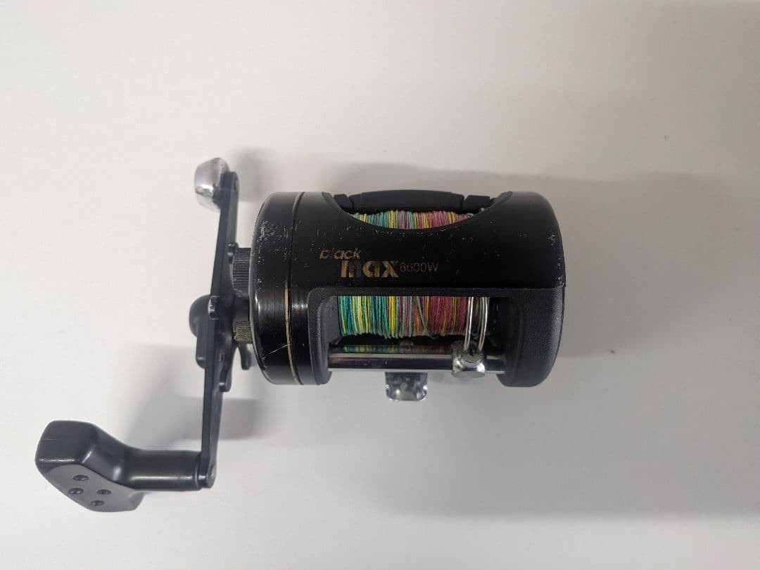 Abu Garcia Black Max 6600W Baitcasting Reel Used Japan