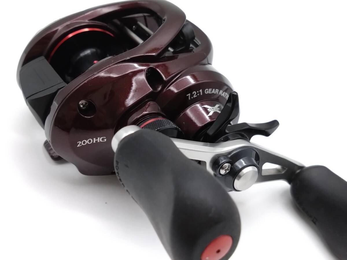 SHIMANO Baitcast Reel 14 SCORPION 200HG 7.2:1 Versatile 200 Size Bass Exc+++