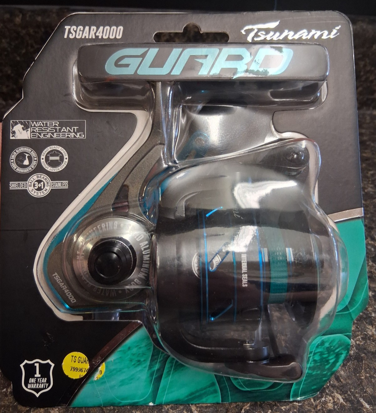 (RI4) Tsunami Guard 4000 Fishing Spinning Reel (TSGAR4000)