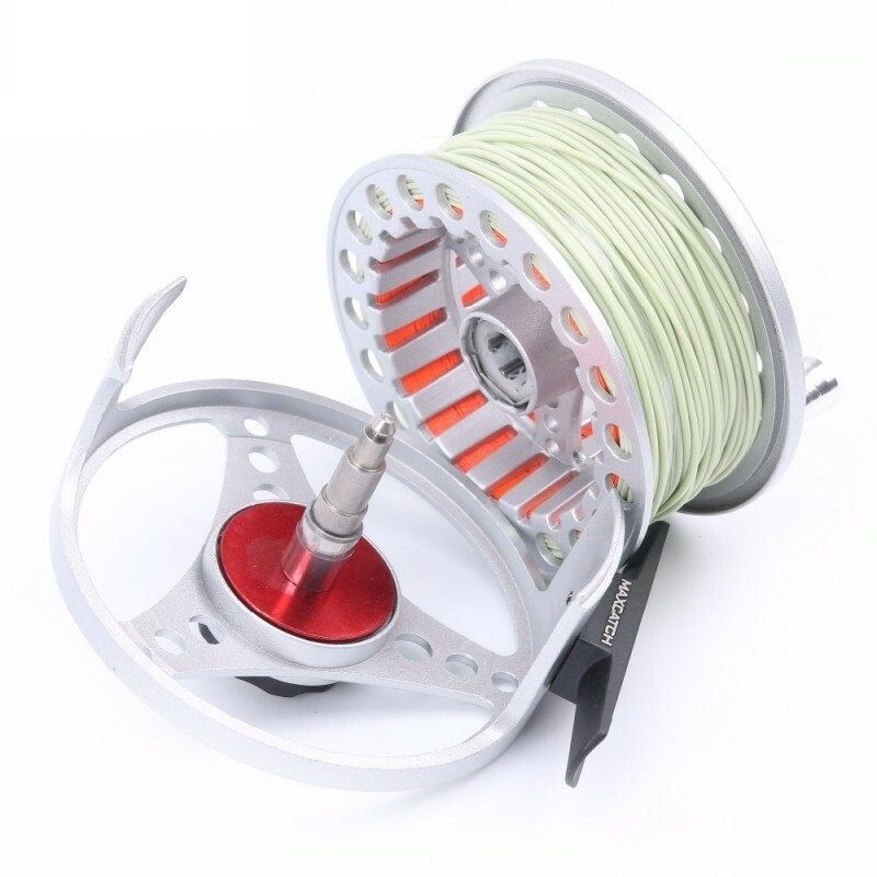 ECO 3/4 5/6 7/8wt Pre-Loaded Fly Fishing Reel with Fly Line, Backing,Leader