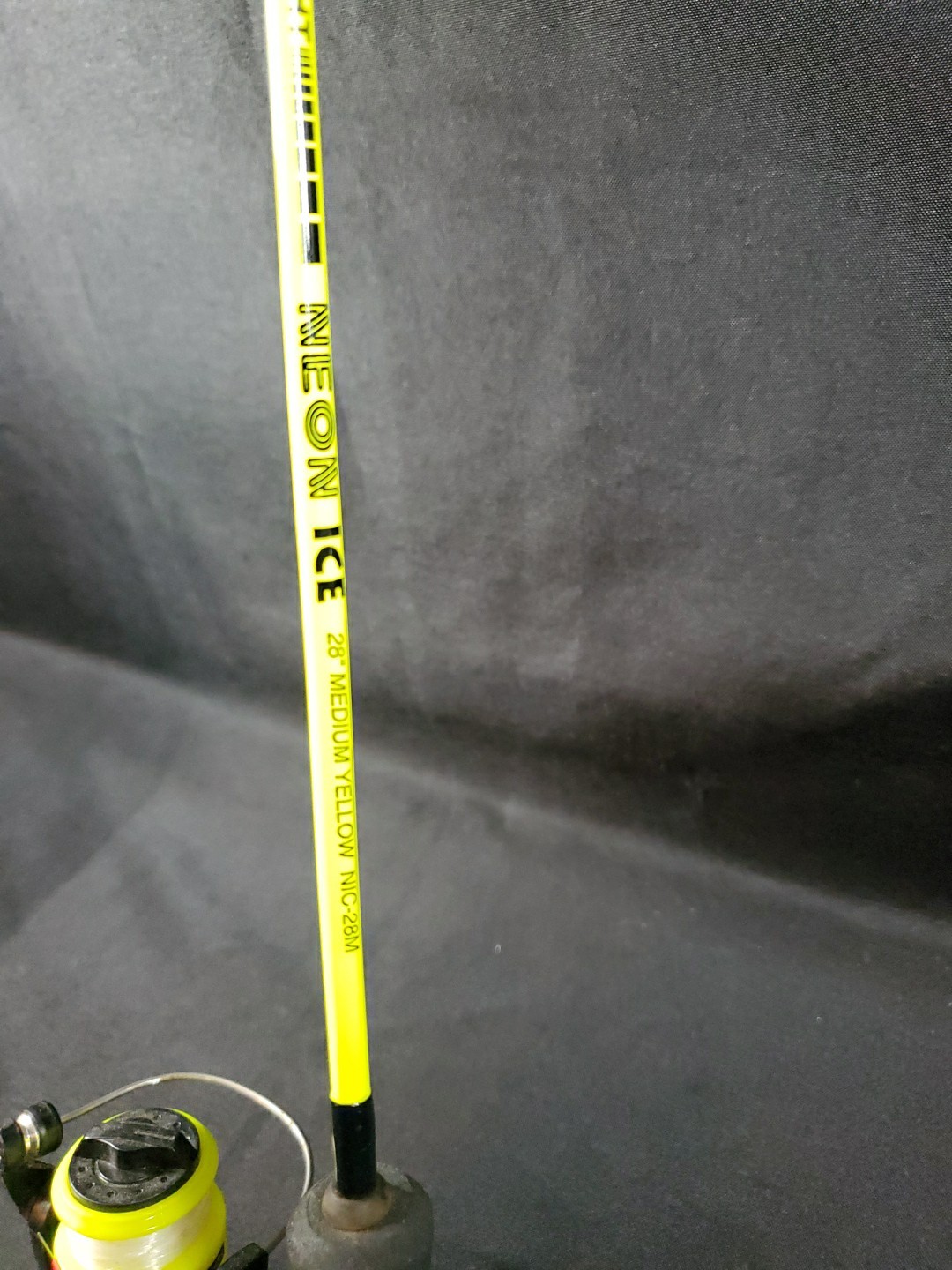 HT Optimax 101y Crappie Panfish Fishing Reel Neon Ice 28″ Medium New Combo