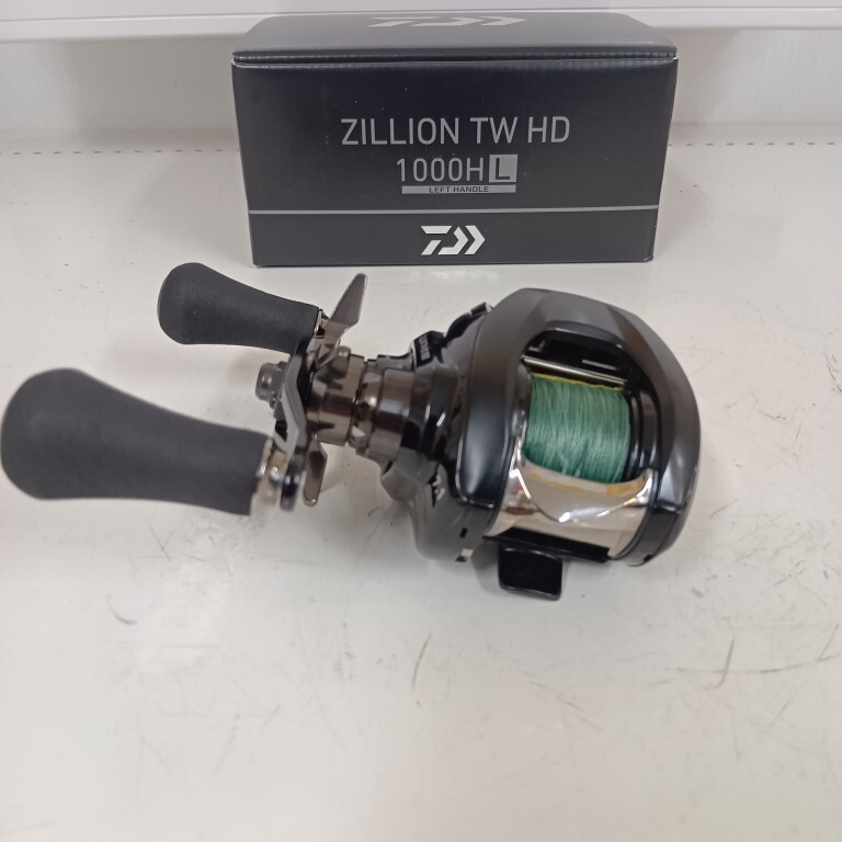 Daiwa 22 Zillion TWHD1000HL Baitcasting Reel, Used, Boxed,#AB Condition