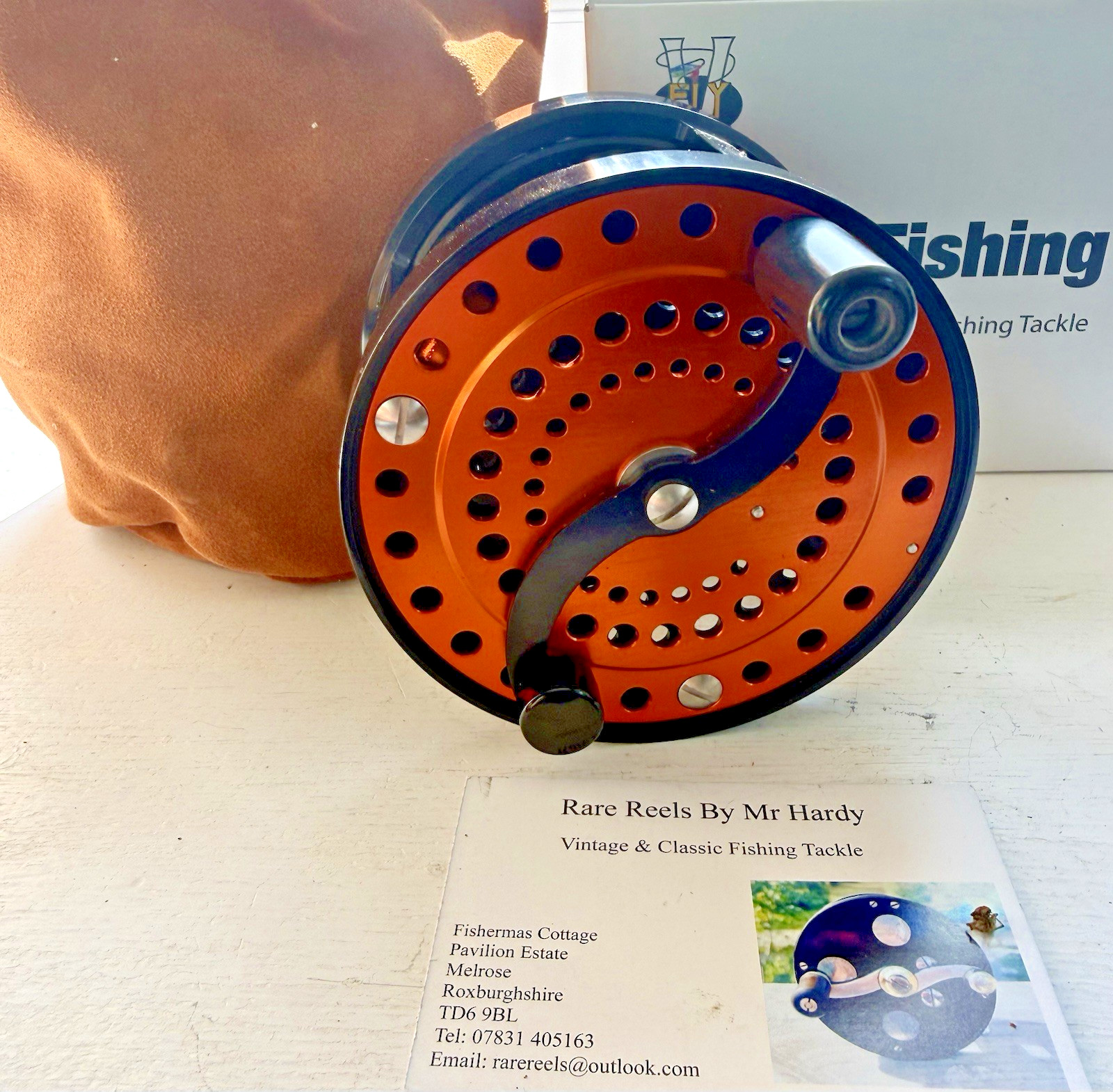Limited Edition Alta Classic 500LM LHW Salmon Multiplier Fly Reel S.N. Number 3