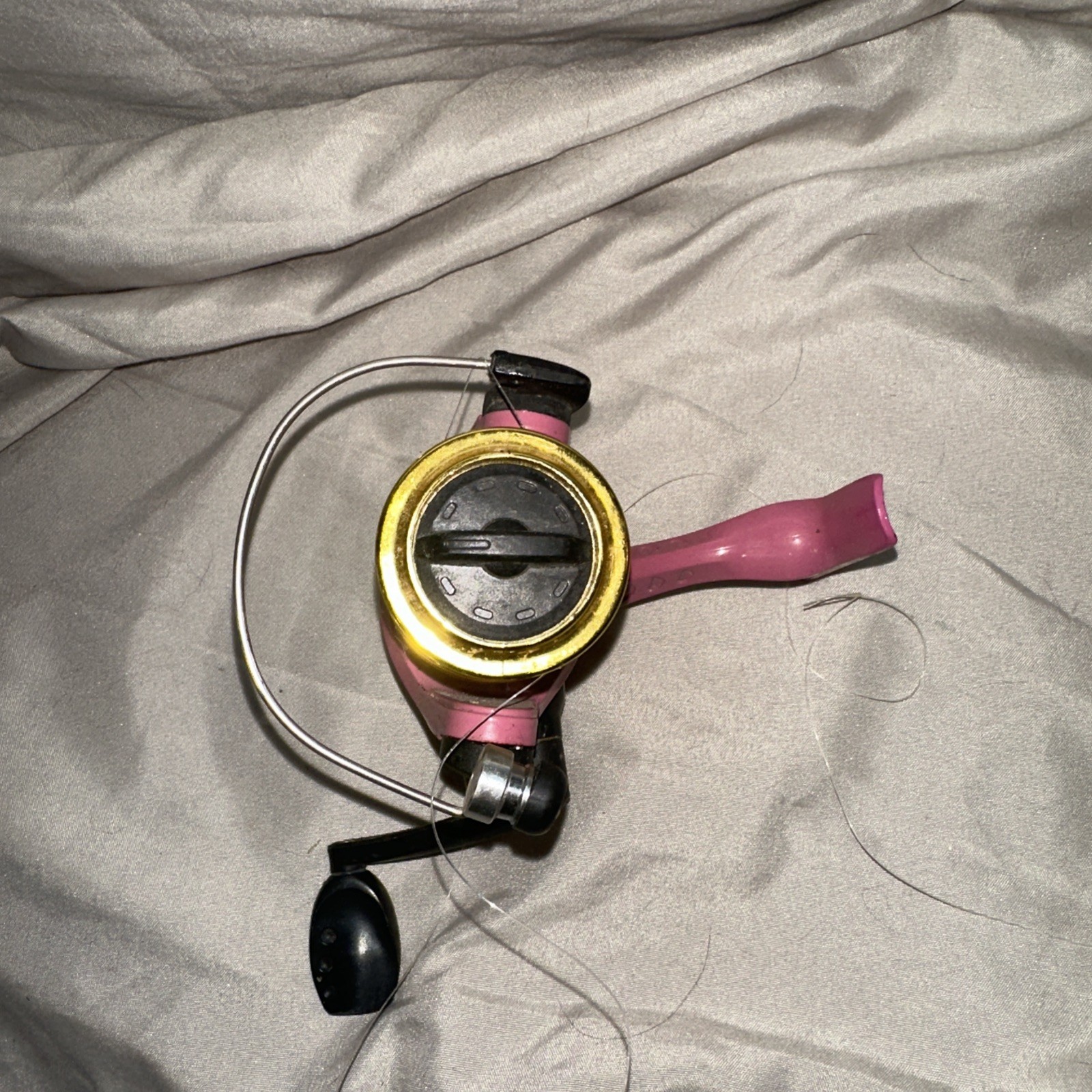 Pink And Gold Master 402P spinning reel Ultra Light Surf Fishing Gear Barbiecore