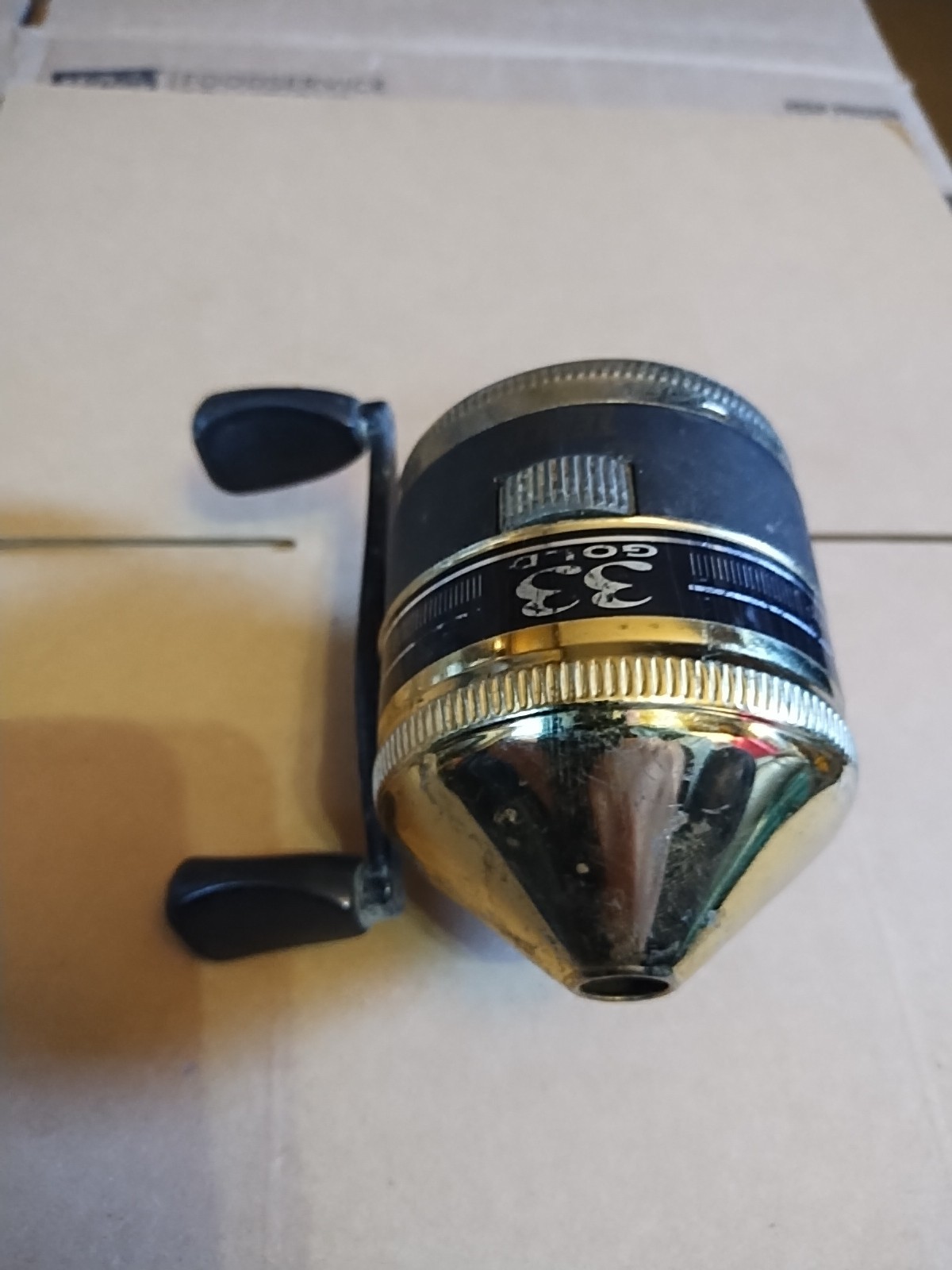 Zebco 33 Gold Fishing Reel Freshwater Crappie Bass Catfish Metal Ball Bearing