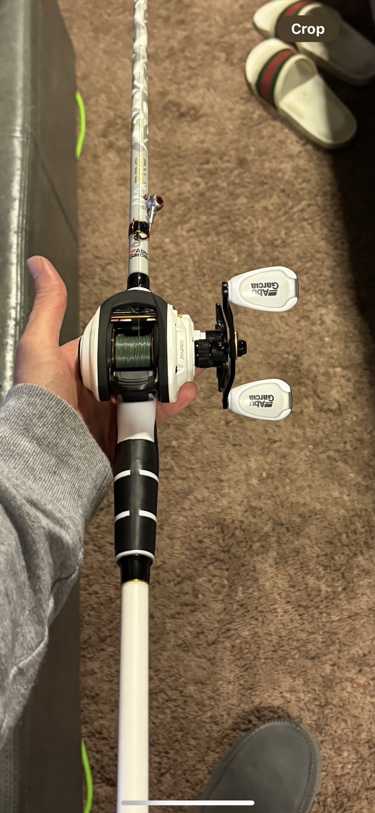 Abu Garcia Max Pro 100 Reel 7:1:1 Ratio 8 Bearings Right Handed. Reel Only