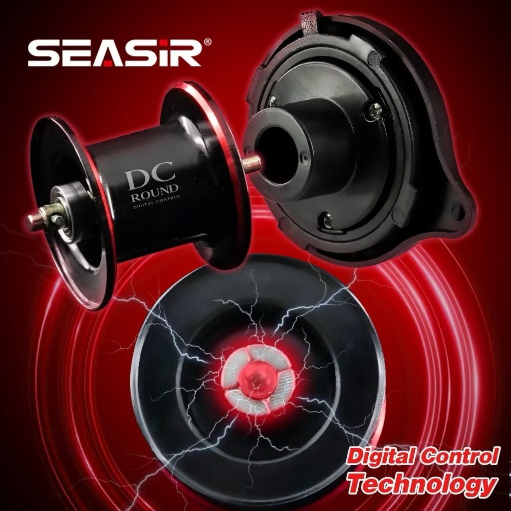 SEASIR DC Round Baitcasting Reel Saltwater Brass Gear Fishing Reel FREE SHIPPING