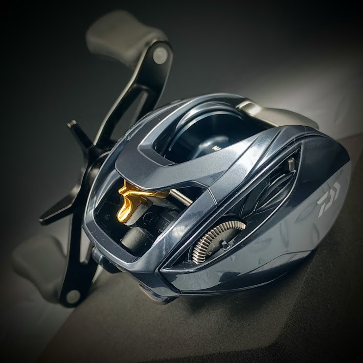 DAIWA【STEEZ A TW HLC 7.1R】R-H 7.1:1 Gear Ratio Used Baitcast Reel „Ex++“ W/Box