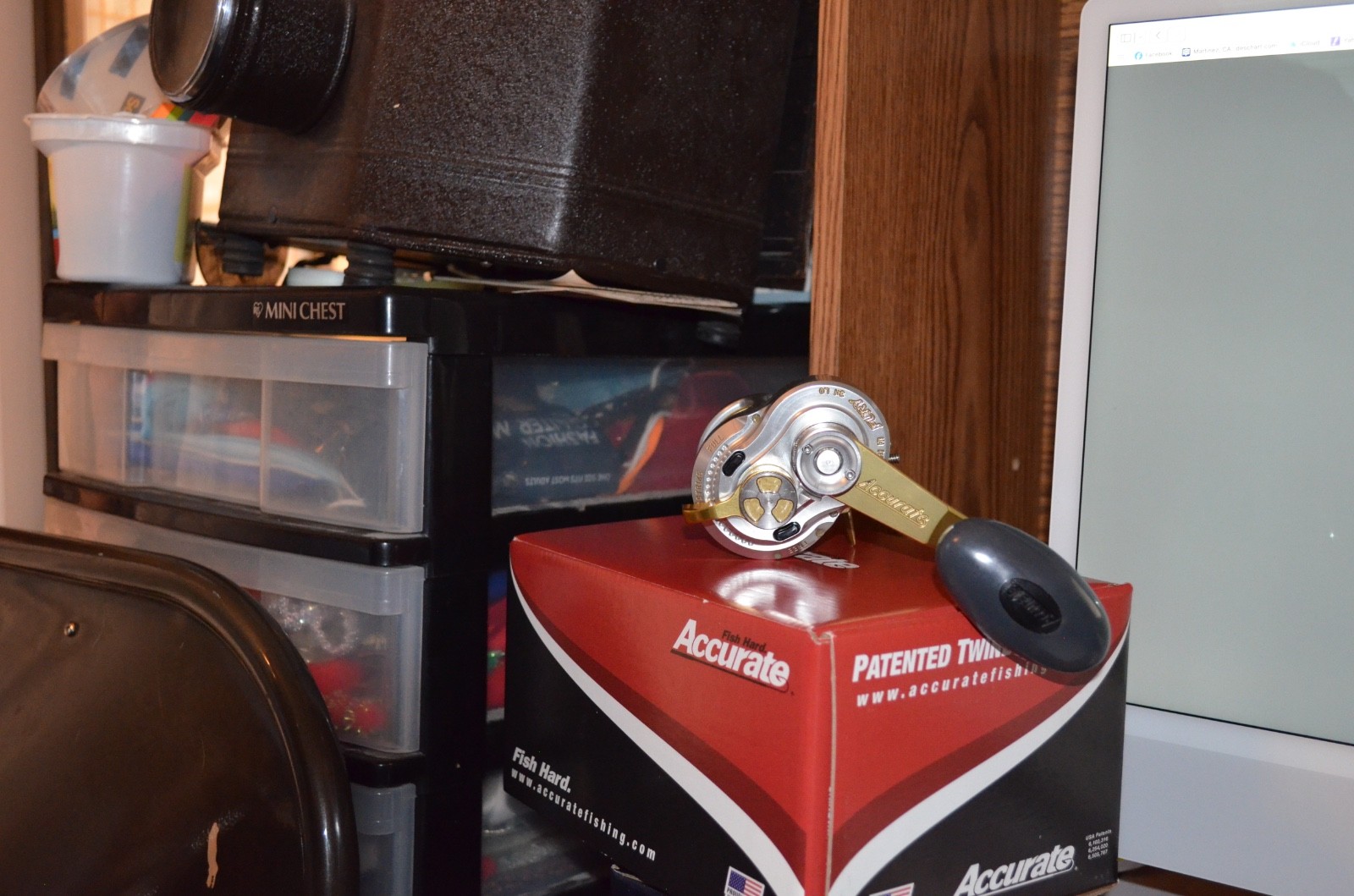 accuurate two speed reel acc fury fps-400gs