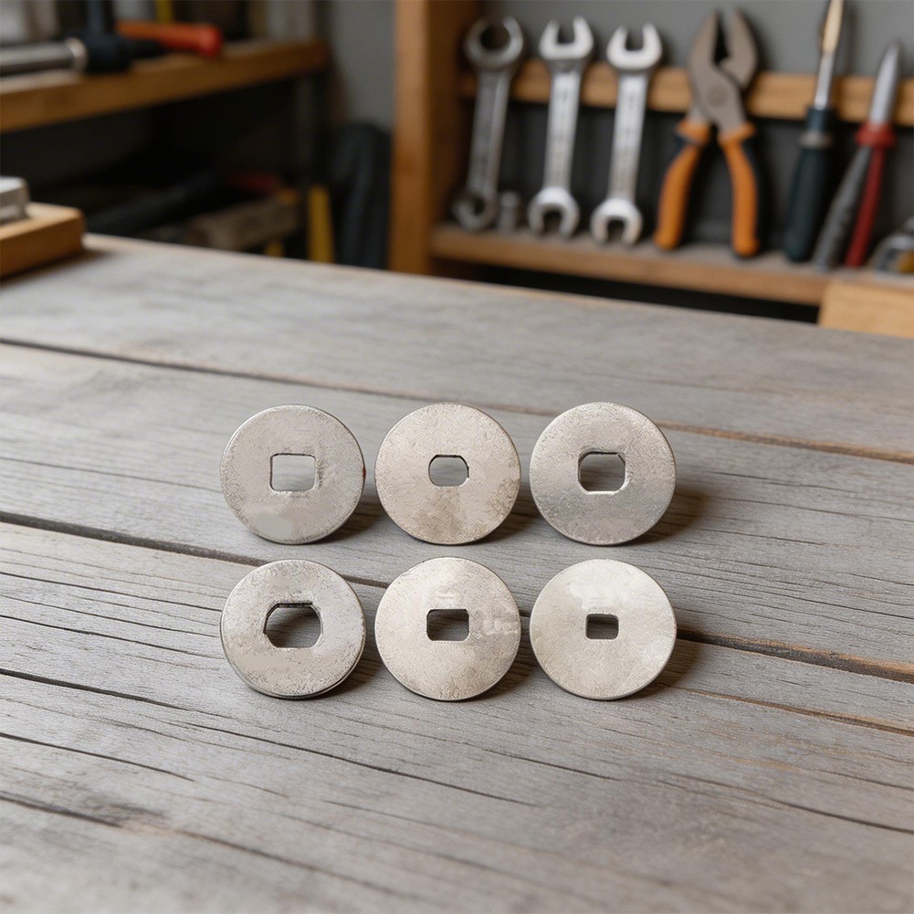 Stainless Steel Fishing Reel Part Gasket Cover Plate for Center Gear Assembly