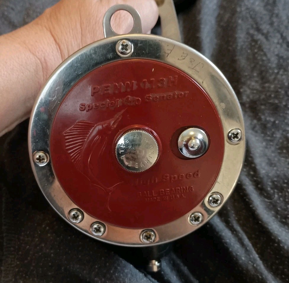 Penn Senator 113HLW Wide Fishing Reel USA