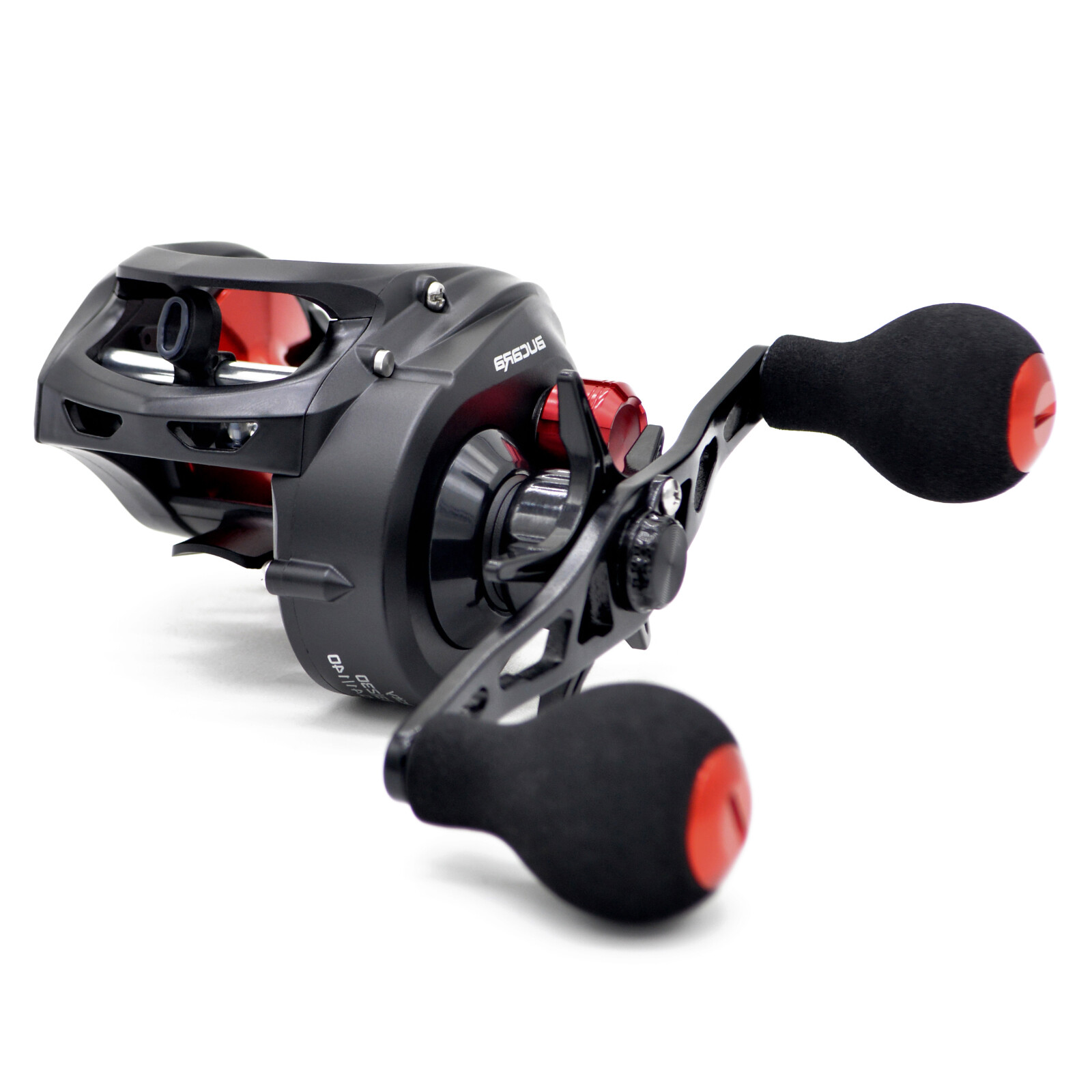 300 Size Baitcasting Reel Saltwater Fishing 12LB/250YD Adjustable Magnetic Brake