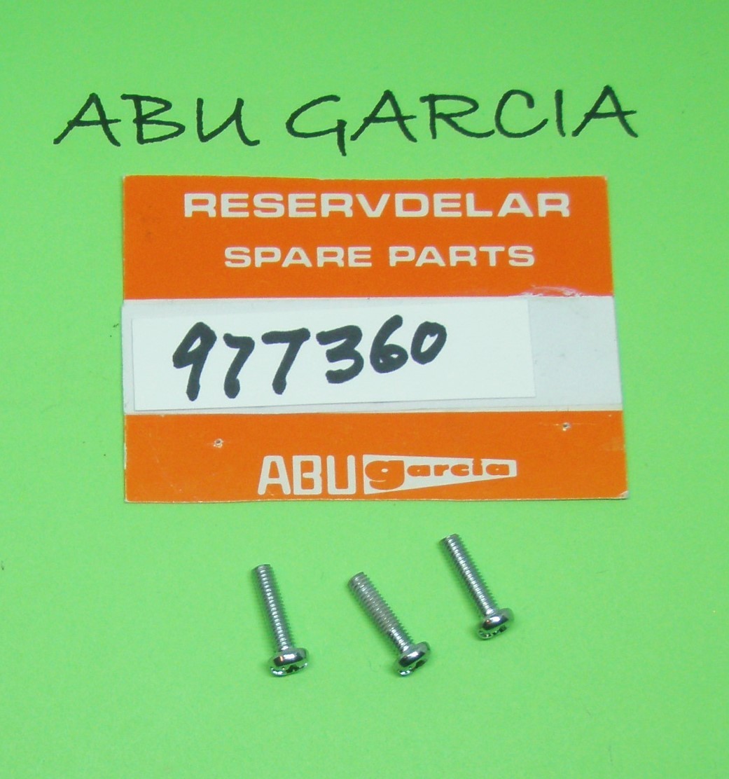 Abu Garcia Cardinal 556 Reel Part #977360; 3 Housing Plate Screws (Tray 6AE)