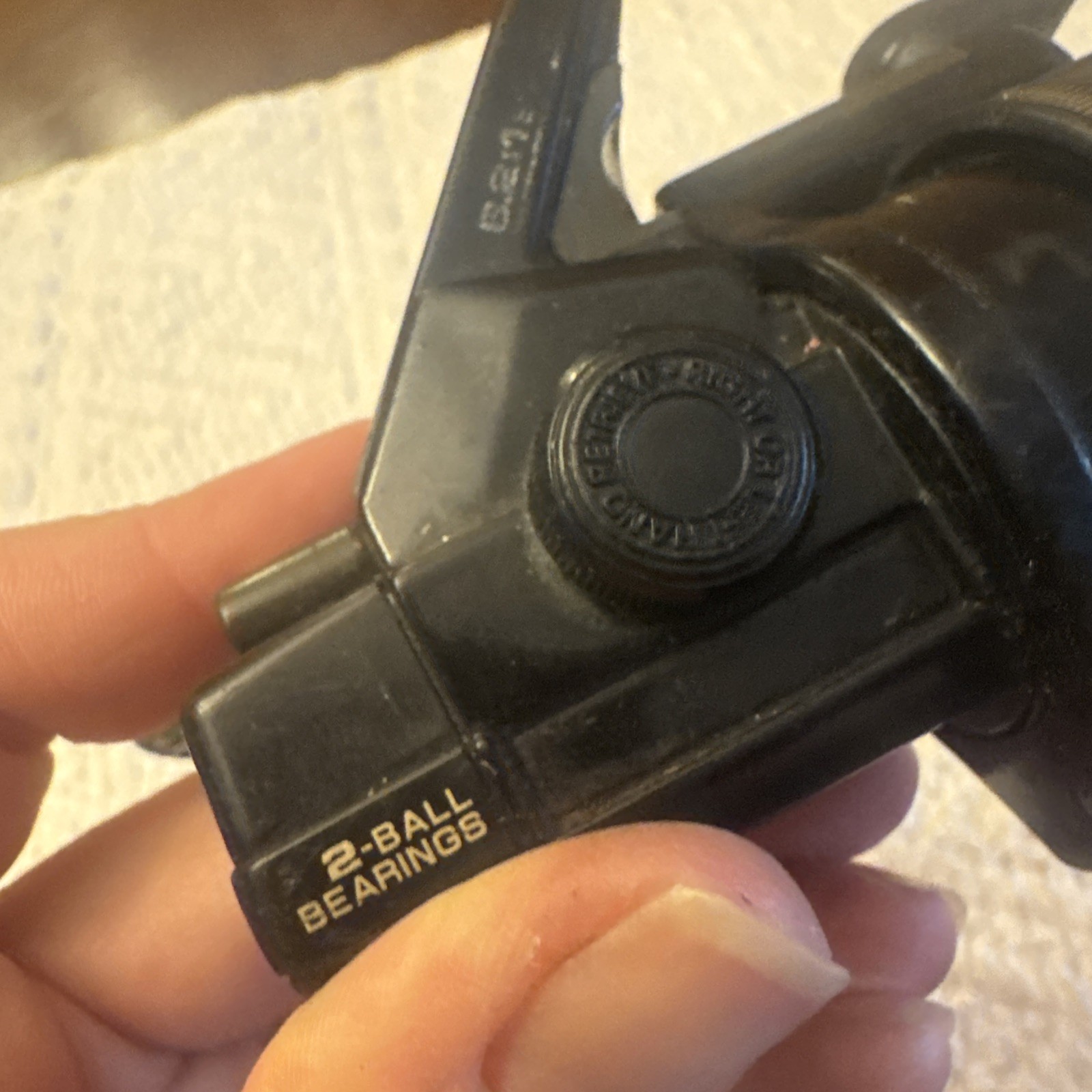 DAIWA Vintage Fishing Reel Japan Long Cast Spool Mark of Precision