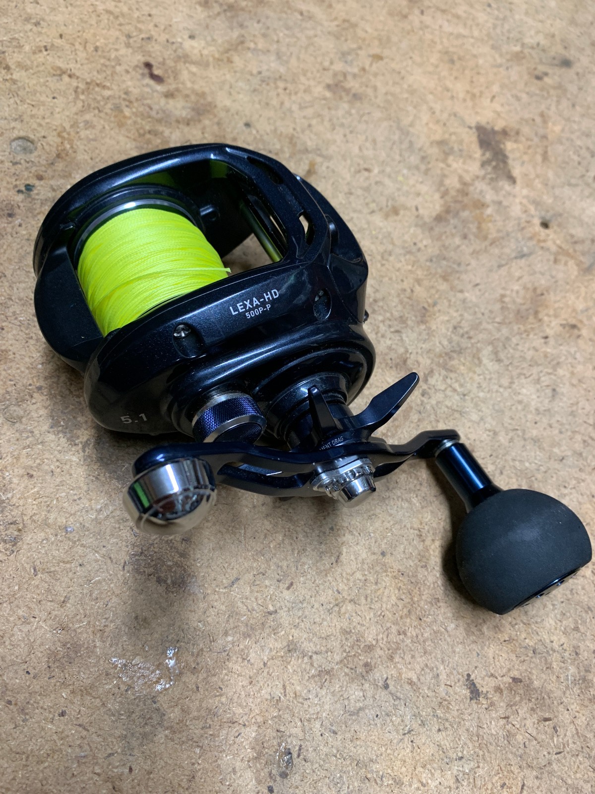 NEW Daiwa Lexa HD 500 Fishing Reel HD500-P