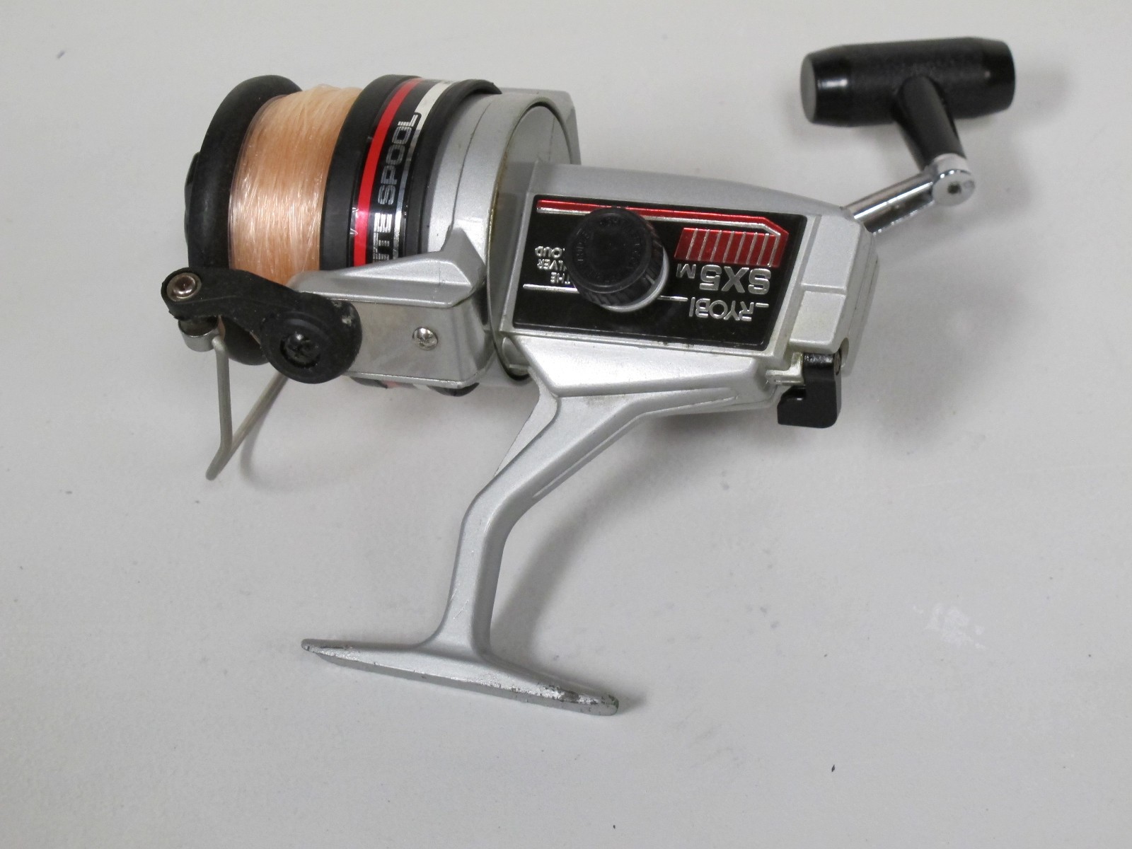 Vintage heavy duty Ryobi SX5M fishing Reel With Box and instructions booklet