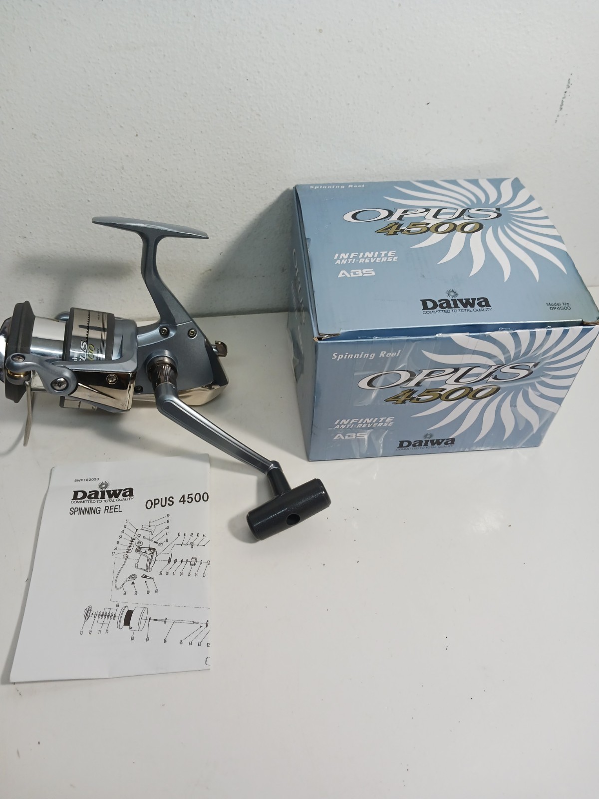 Daiwa Opus 4500 Spinning Reel Infinite Anti- Reverse ABS
