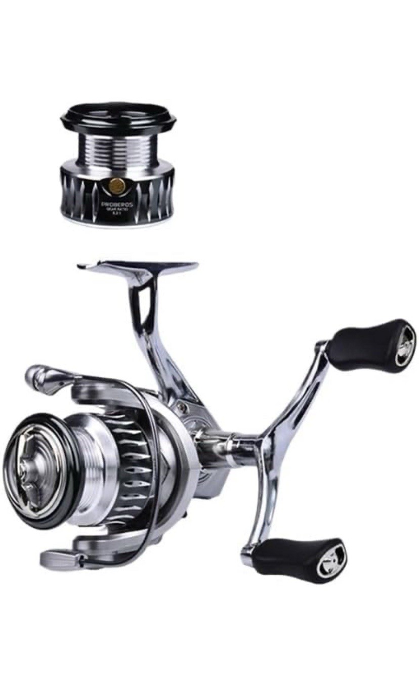 Spinning Reel Light Weight Smooth For Lure And Bait Fishing Salt Water And Fresh