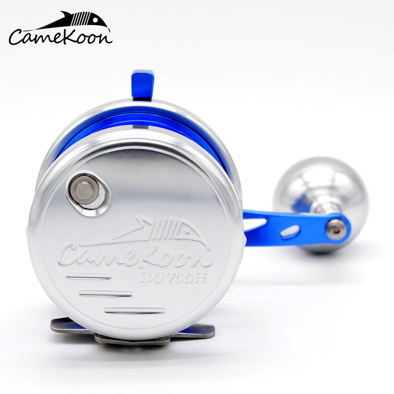 CAMEKOON Overhead Offshore Saltwater Fishing Powerful Trolling Reel 9+2 Bearings