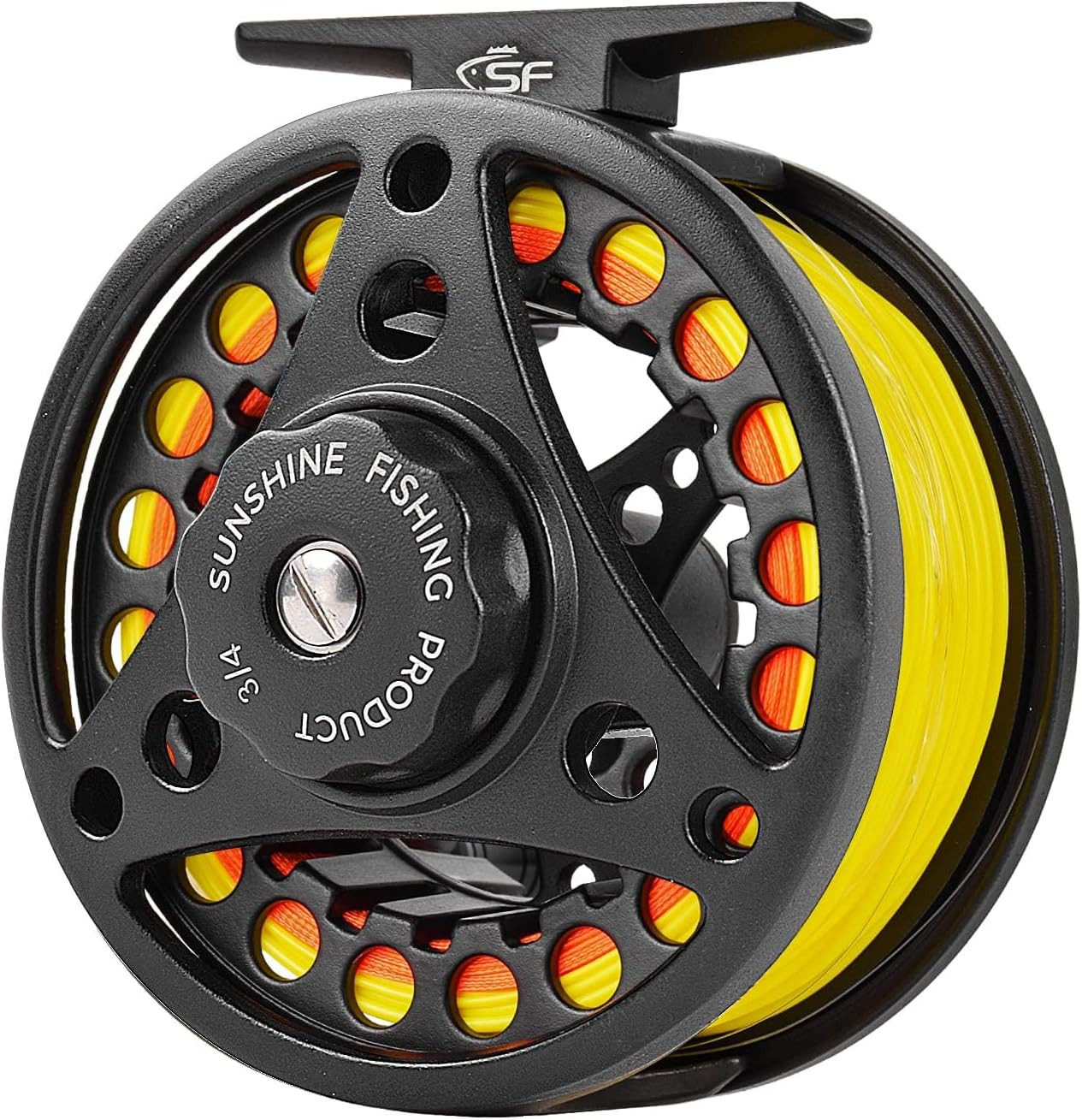 -001 Large Arbor Fly Fishing Reel with Aluminum Alloy Body 3/4Wt 5/6Wt 7/8Wt Die