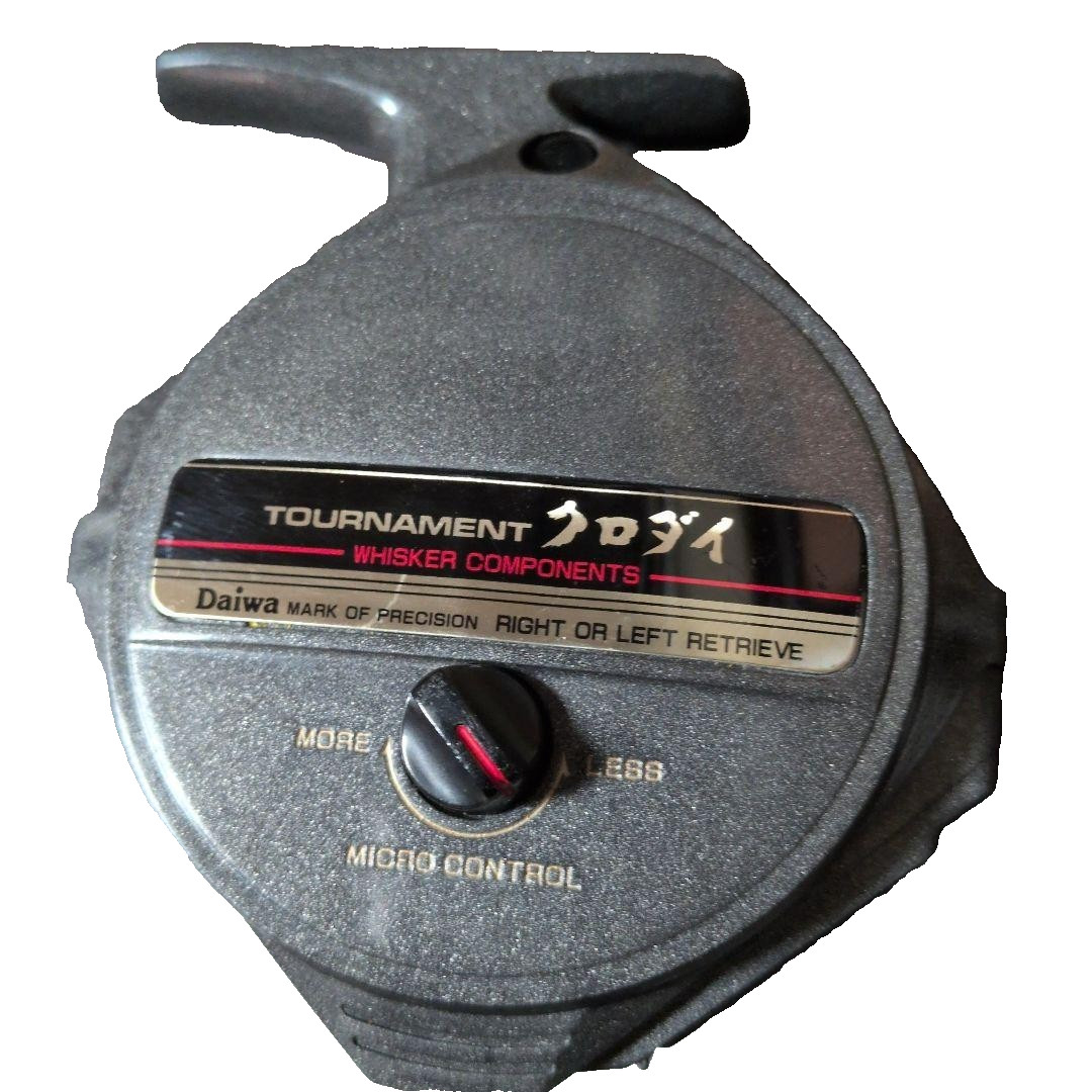 Daiwa Tournament Kurodai Whisker Centerpin Reel JAPAN Wood Knob Rare JDM