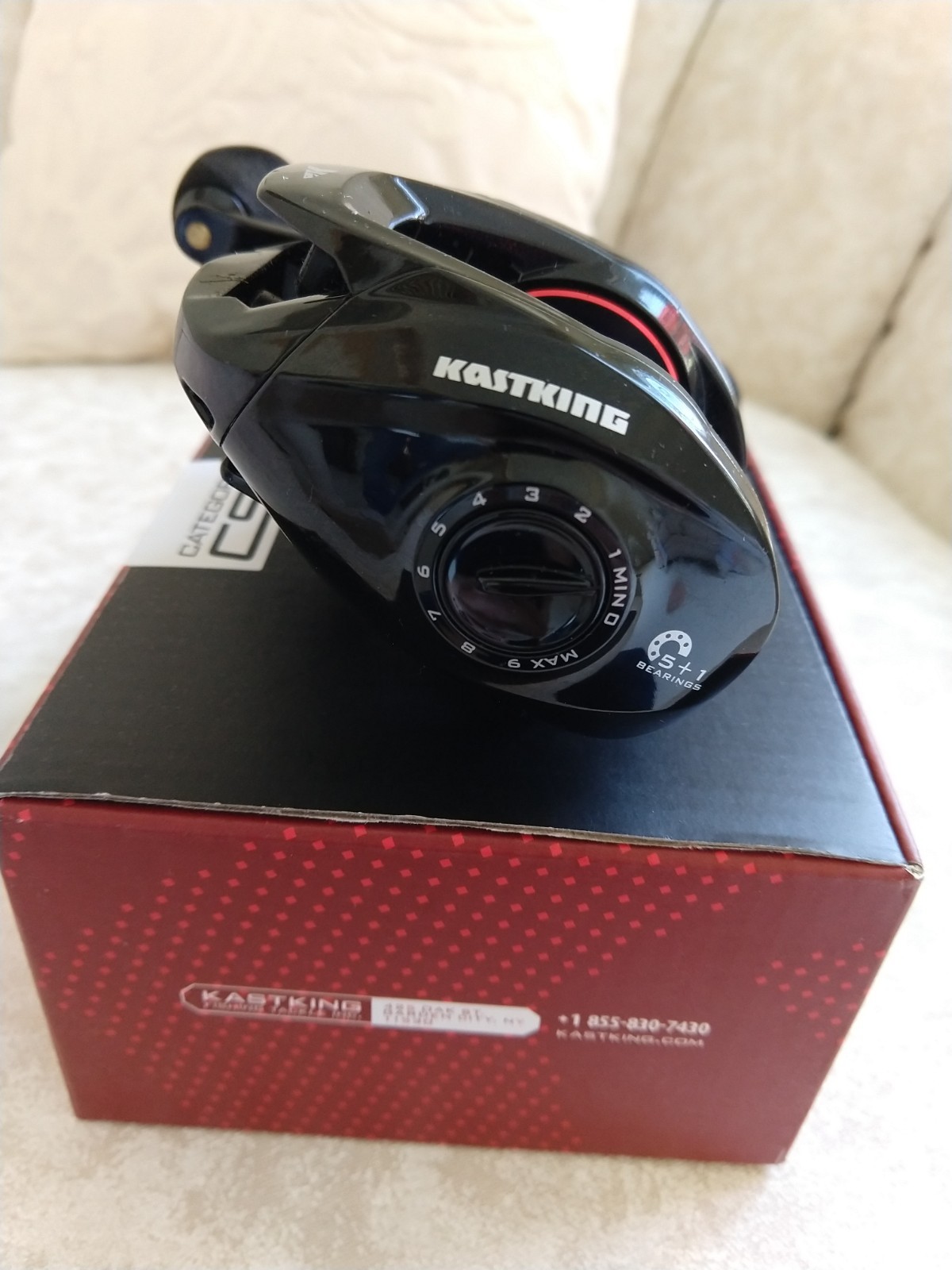 KastKing Royale Legend II Baitcasting Reel Gear Ratio 7.2:1