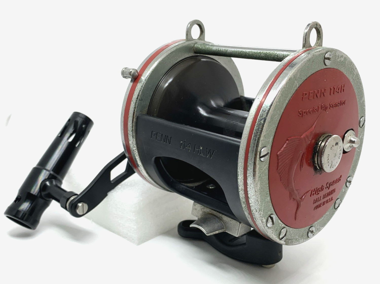 Penn 114HLW Senator 6/0 Conventional Fishing Reel With Power Handle Made In USA