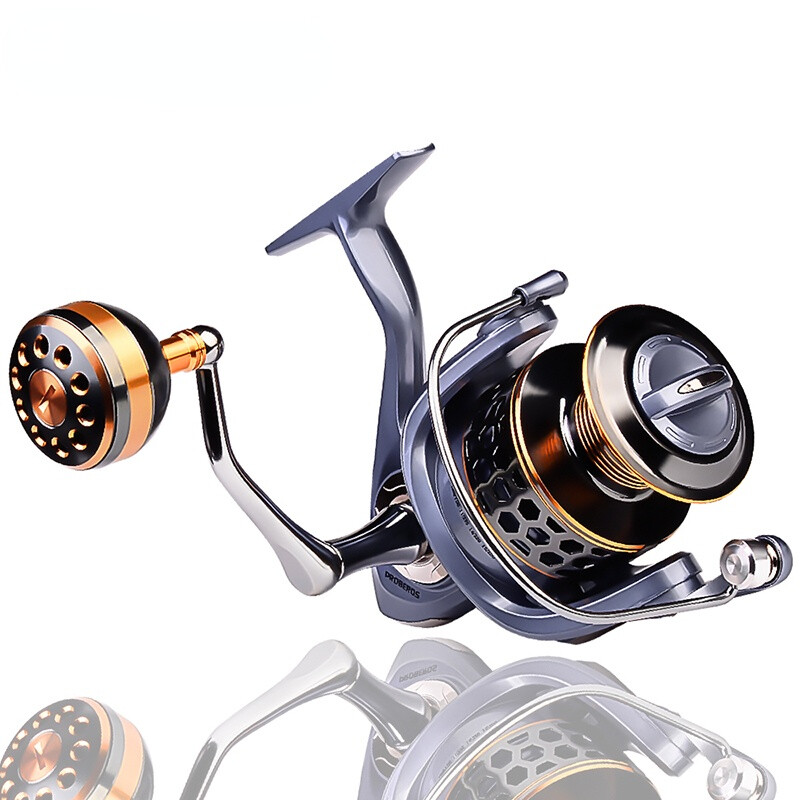 Max Drag 46lb Spinning Fishing Reels 5.2:1 High Speed Saltwater Fresh Water Bass