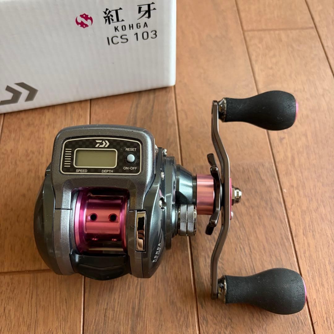 Daiwa Kohga ICS103 Baitcasting Reel Fishing Equipment Gear Japan