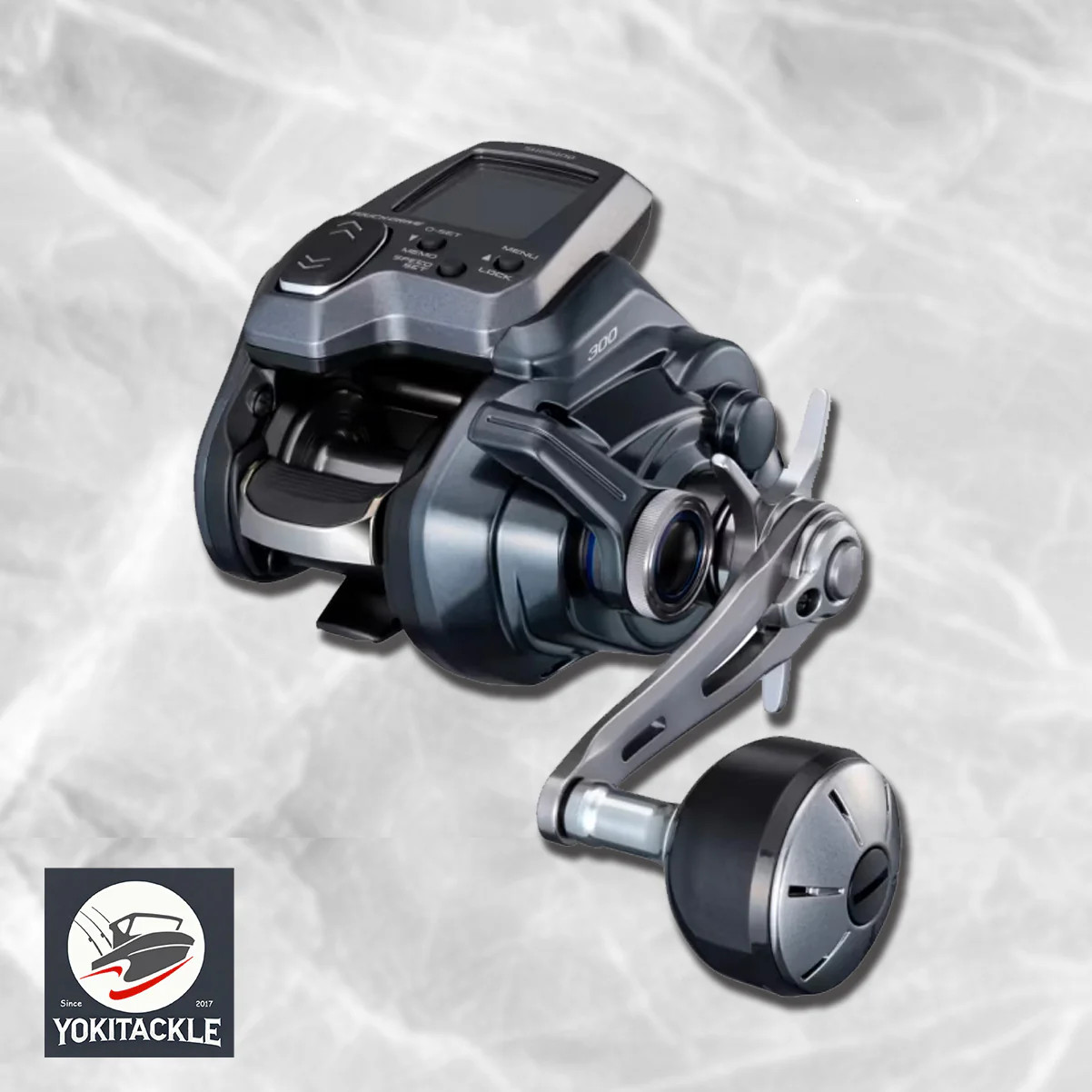 Shimano ForceMaster 300DH Electric Reel Right Handle