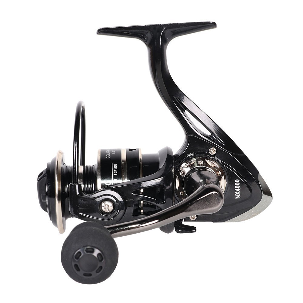 12BB Metal Spinning Fishing Reel 5.2:1 Freshwater Saltwater Left Right Hand Reel