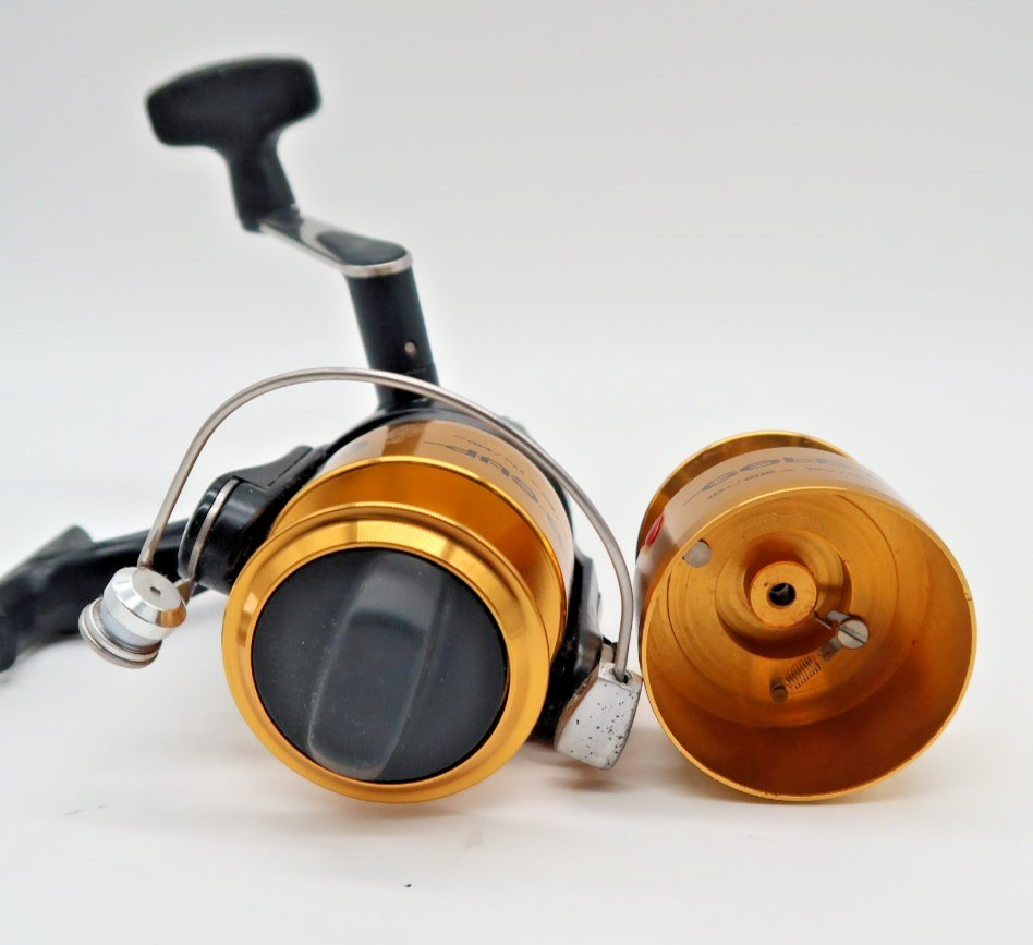 Offshore Angler Gold Cup GC40B Spinning Reel W/ Extra Spool Floor Model No Box