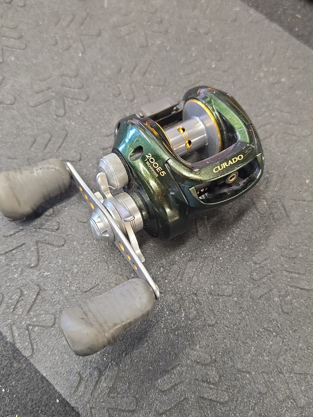 Shimano Curado 200E5 Baitcaster Fishing Reel Right Hand