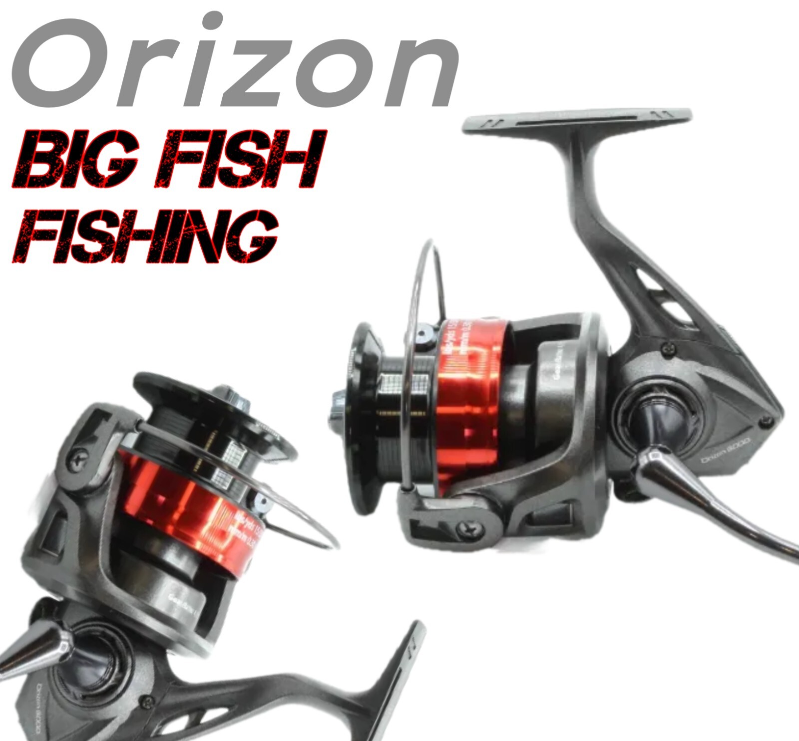 ORIZON 6000 Graphite Fixed Spool Sea Fishing Reel Heavy Duty Surf Casting Reel