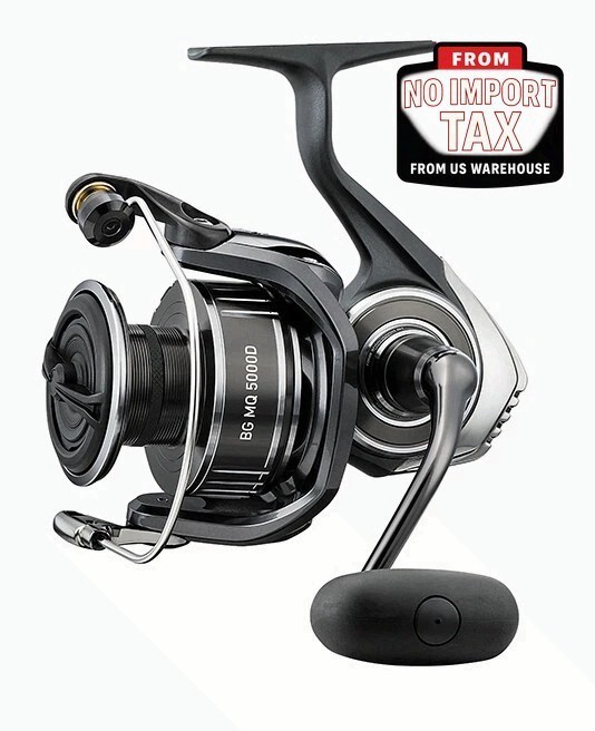 Daiwa BG MQ Spinning Reels Monocoque 1-Piece Frame Saltwater Spinning Reels