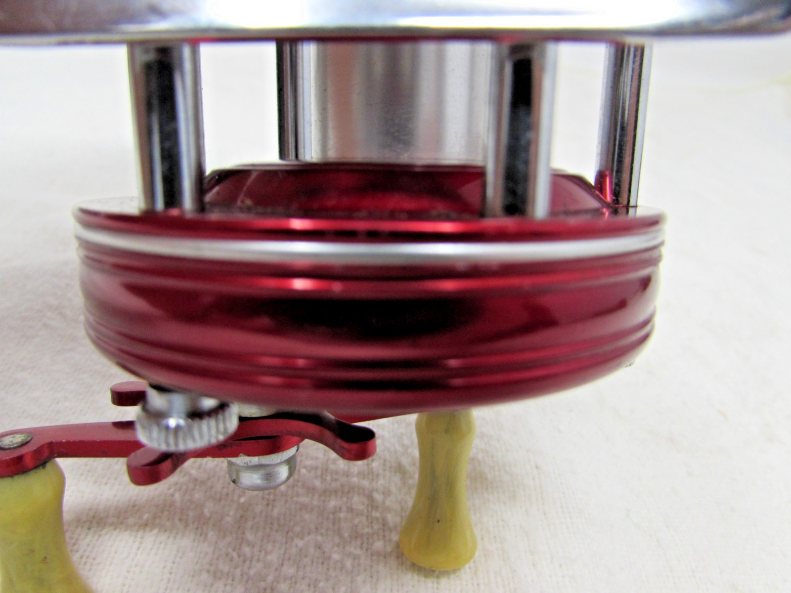 Vintage Abu Garcia Ambassadeur 5000 Red Reel Ft#643814 Clean & Oiled Ready Use