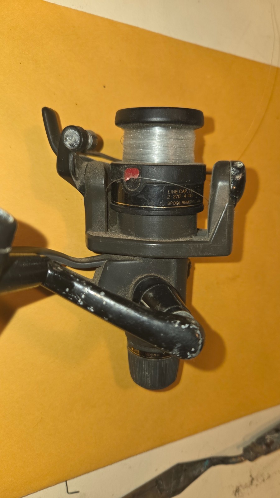 SHIMANO AX 1000 SPINNING REEL- VERY NICE-REAR DRAG