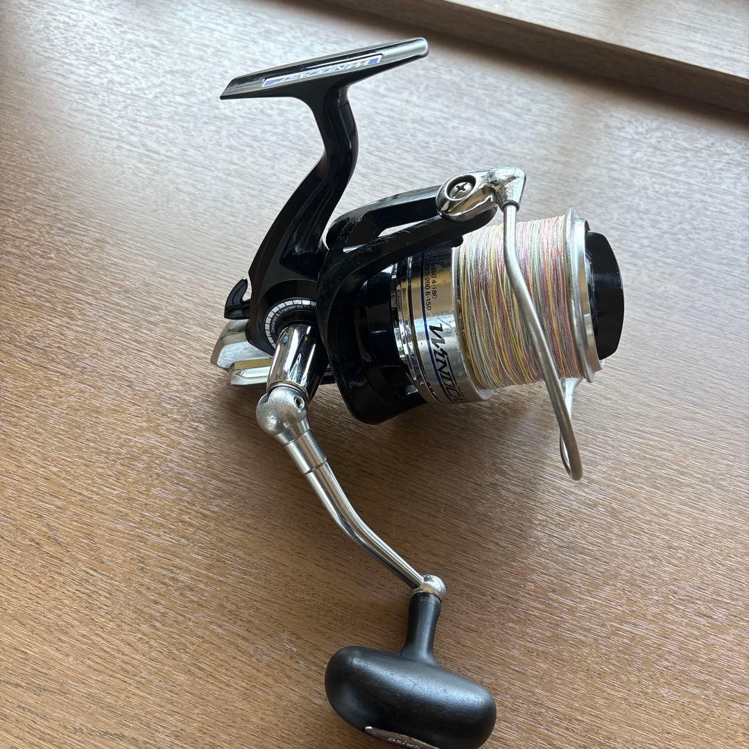 Daiwa Windcast 4000 Long Throw Reel with PE Line Used