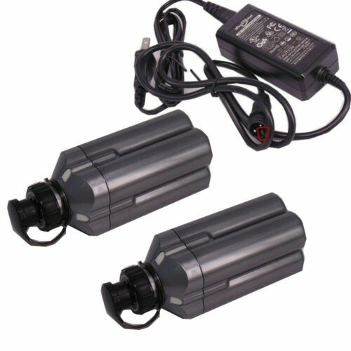 2X For Daiwa Tanacom 750 Electric Fishing Reel Battery BM2300 BM2900, Charger US