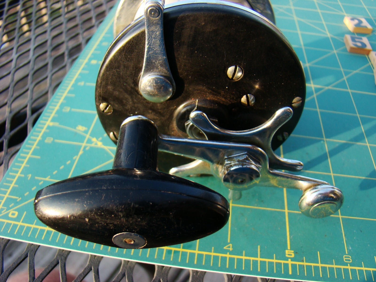 V6063 PF J.A. COXE BRONSON 625 BAITCASTER TROLLING CONVENTIONAL FISHING REEL