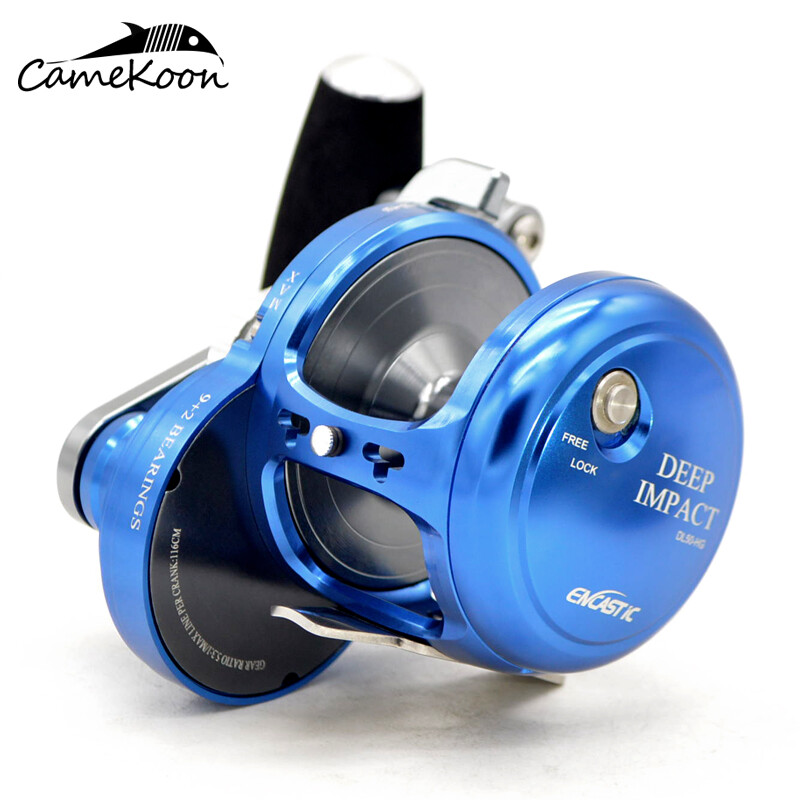 CAMEKOON Lever Drag Big Game Offshore Seafishing Multiplier Jigging Fishing Reel