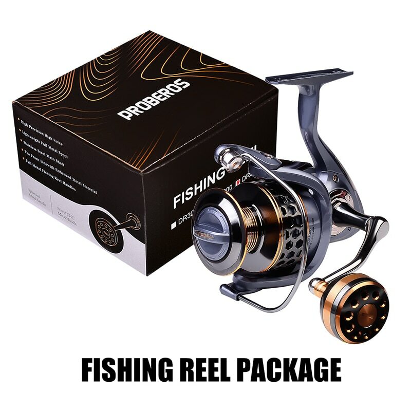 Max Drag 46lb Spinning Fishing Reels 5.2:1 High Speed Saltwater Fresh Water Bass