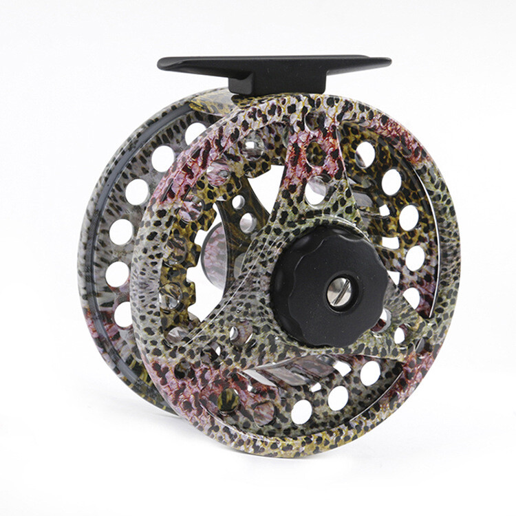 Fly Fishing Reel 3/4 5/6 7/8 Metal Aluminium Alloy Lightweight Ice Fishing Reel